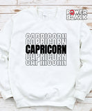 Stacked Capricorn Zodiac Sweatshirt