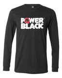 Power In Black ™️ Logo Long Sleeve