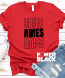 Stacked Aries Zodiac Shirt