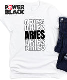 Stacked Aries Zodiac Shirt
