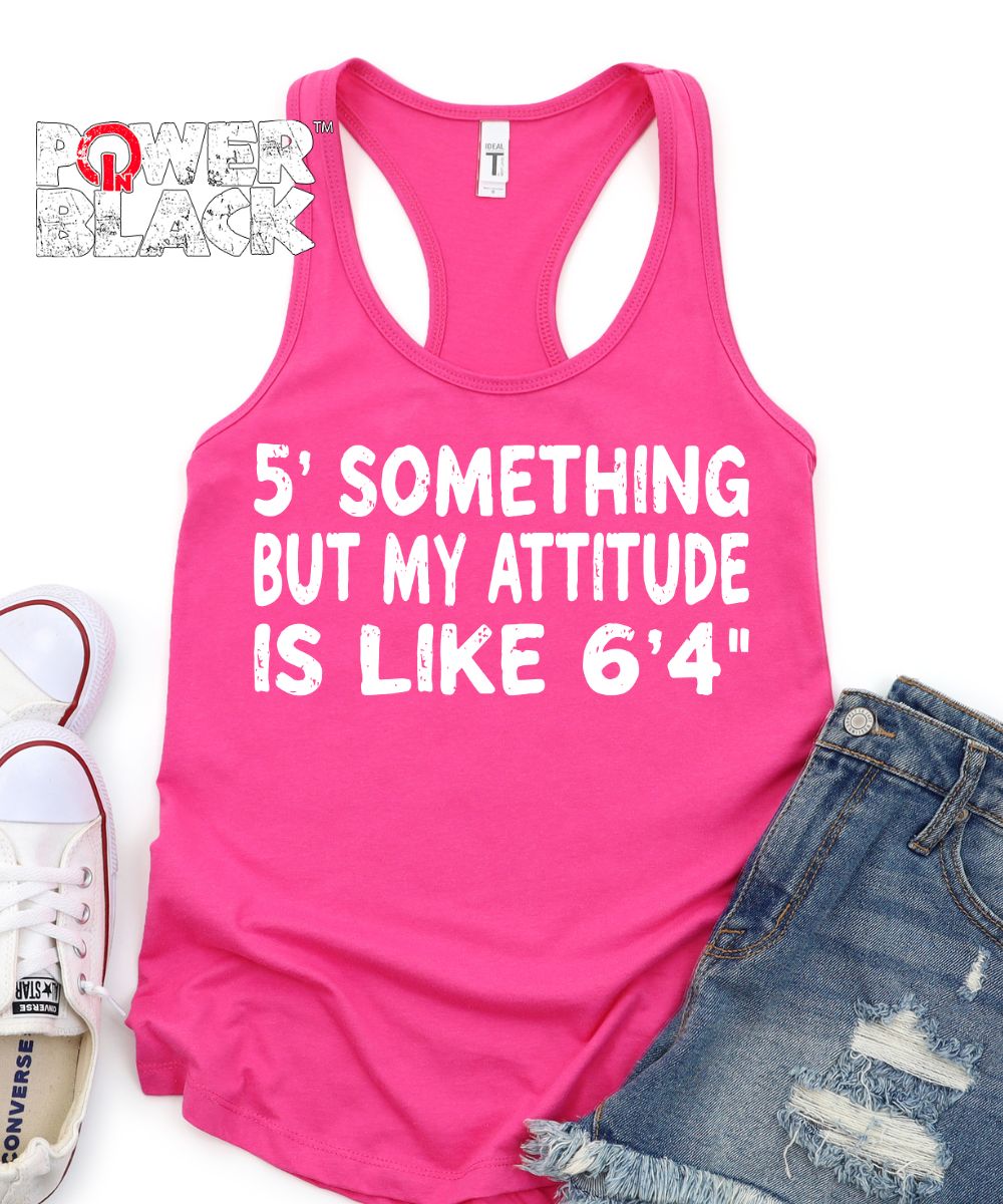 5 Foot Something (Distressed Design) Tank  - ONE DAY SALE