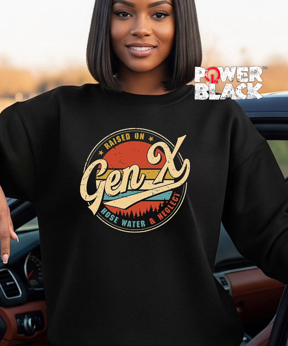 Gen X Sweatshirt (Distressed Design)