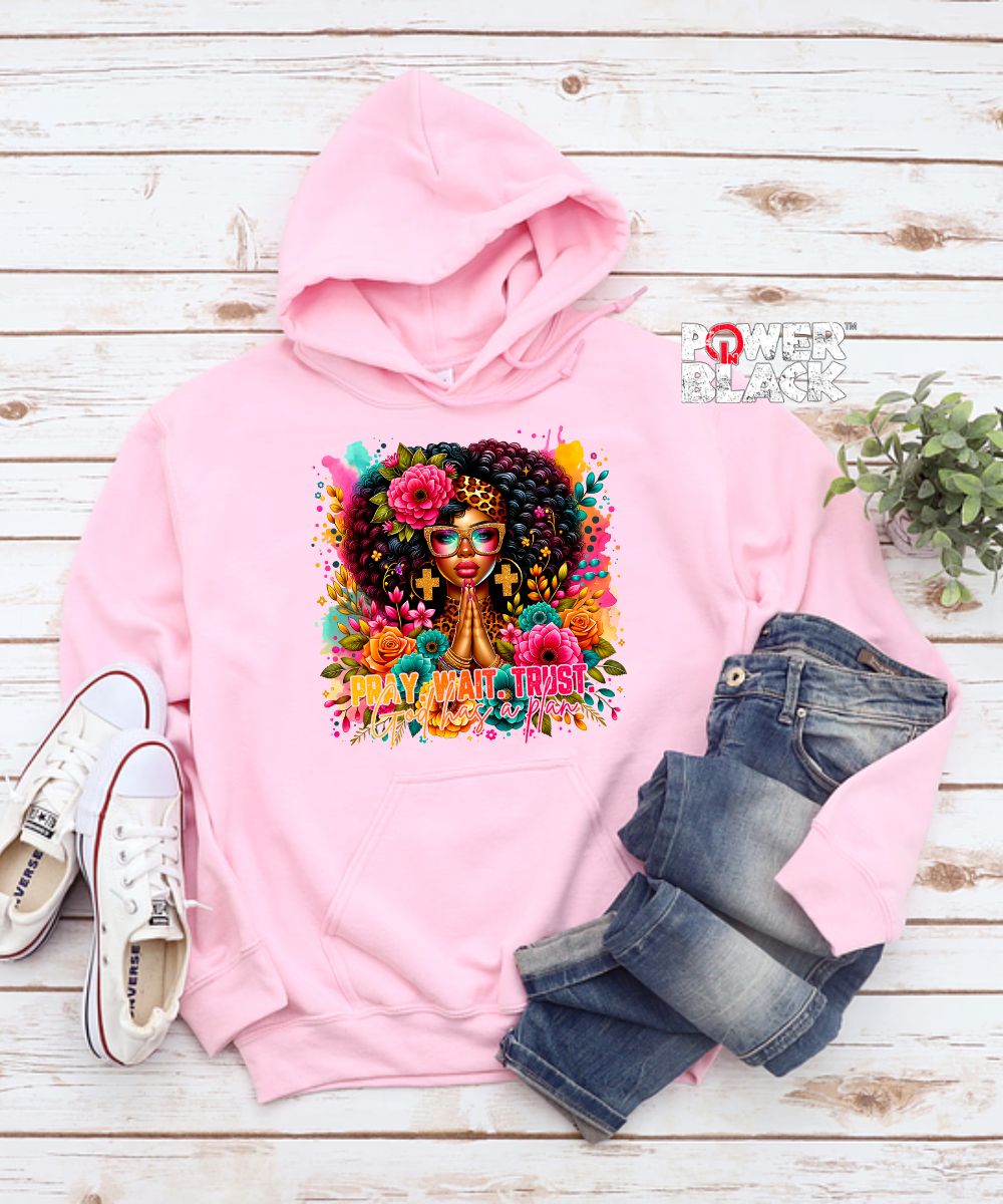 Pray. Wait. Trust Hoodie