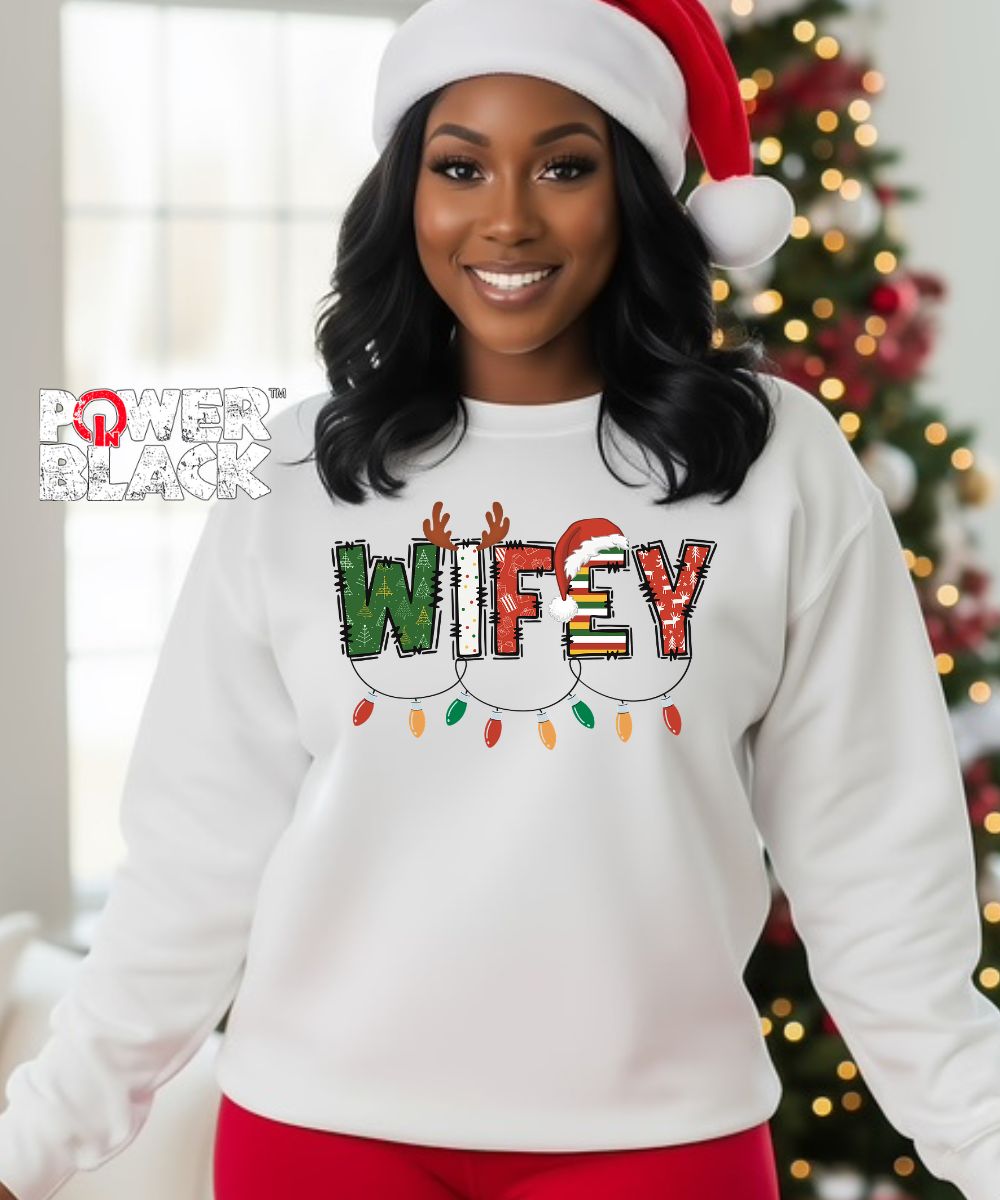 Christmas Wifey Sweatshirt