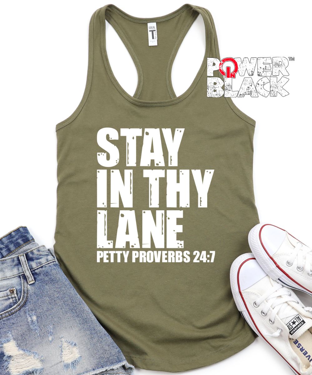 Stay In Thy Lane Tank
