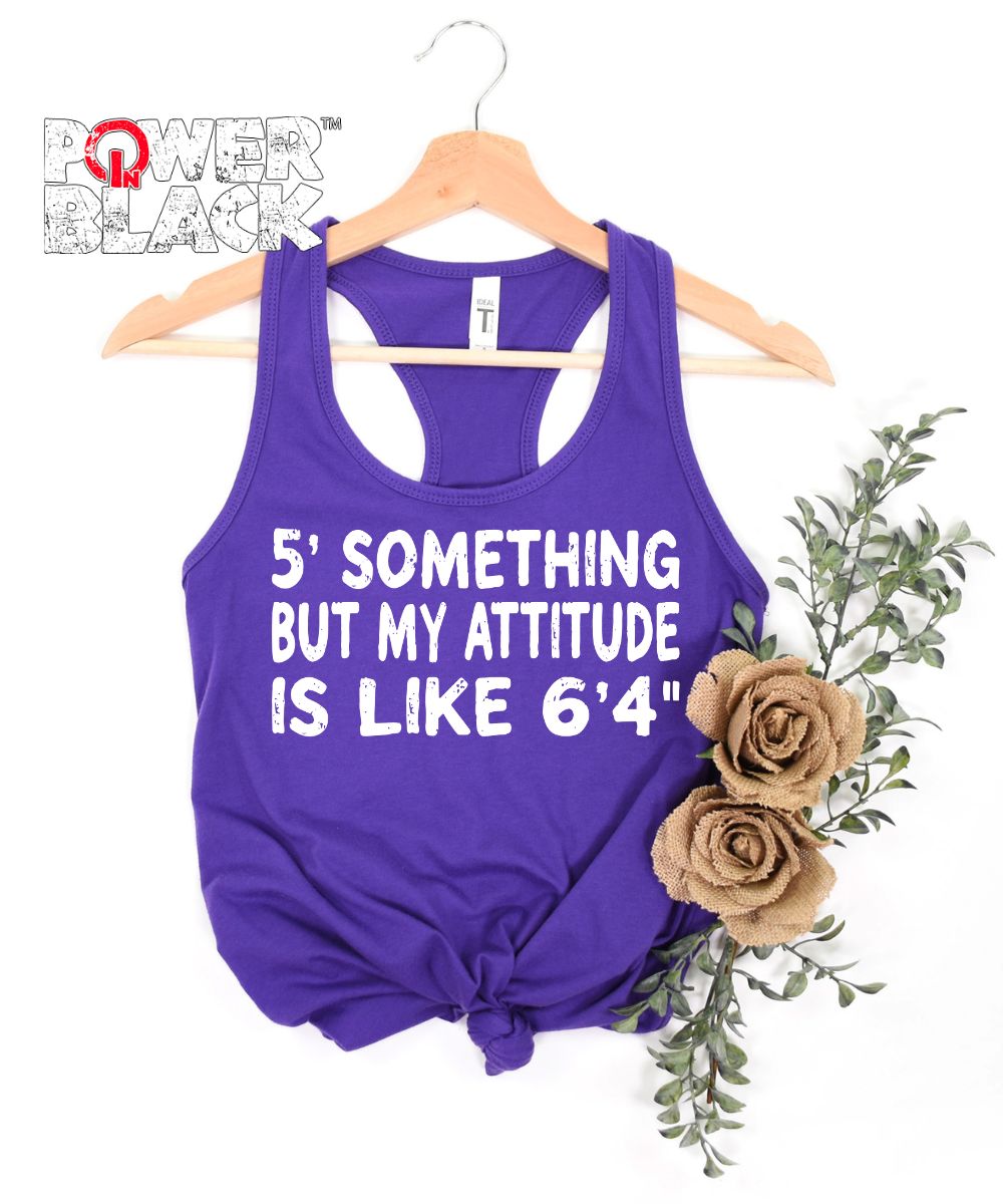 5 Foot Something (Distressed Design) Tank  - ONE DAY SALE