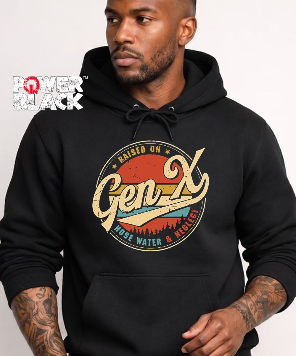 Gen X Hoodie (Distressed Design)