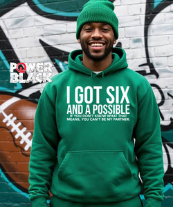 Six & A Possible Hoodie  - ONE DAY SALE