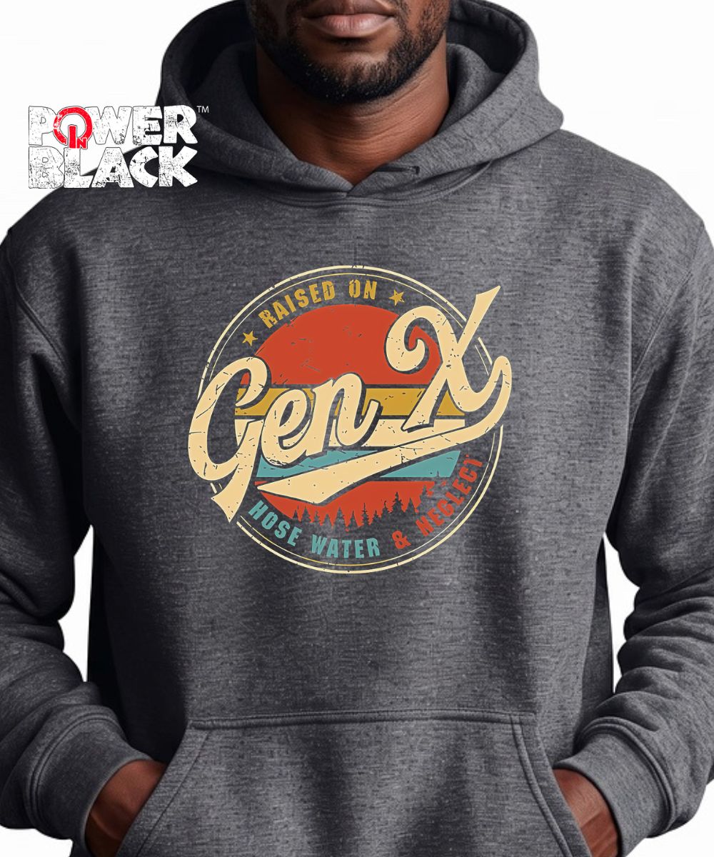 Gen X Hoodie (Distressed Design)