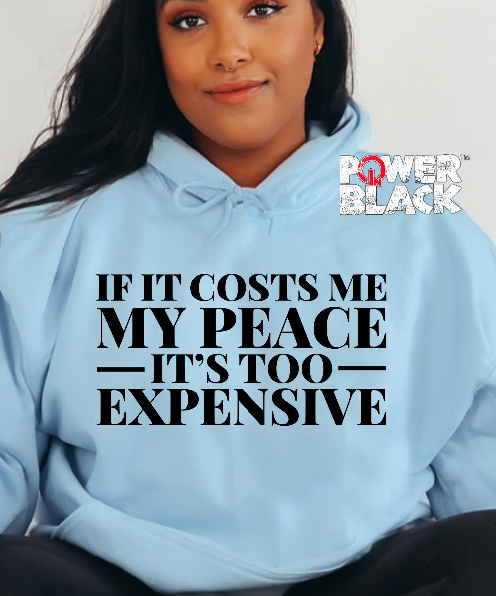 It's Too Expensive Hoodie