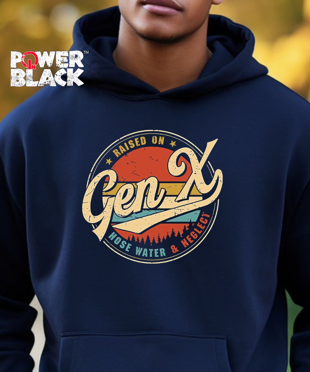 Gen X Hoodie (Distressed Design)