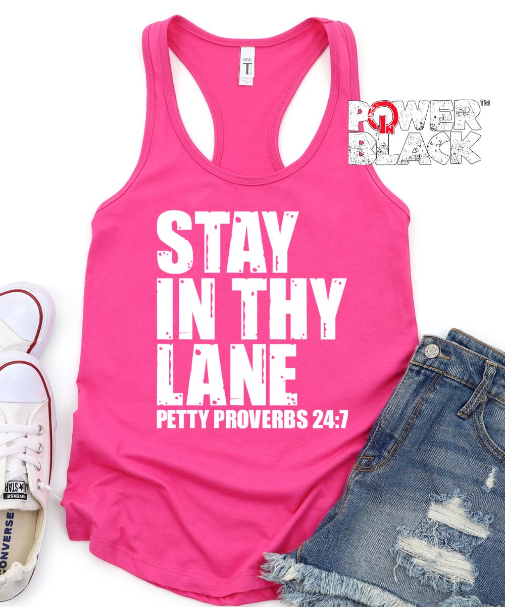 Stay In Thy Lane Tank