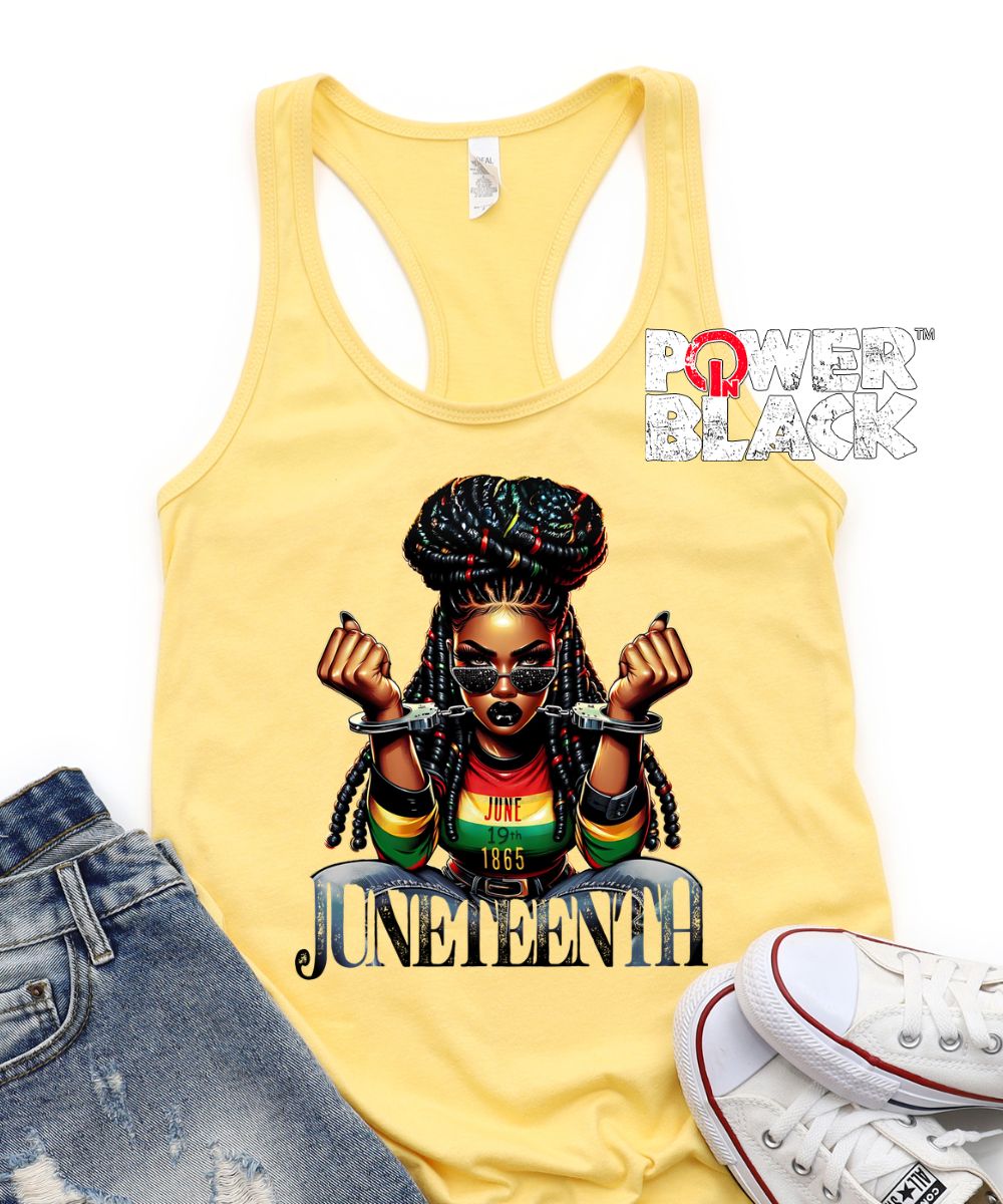 Black Girl Juneteenth Tank