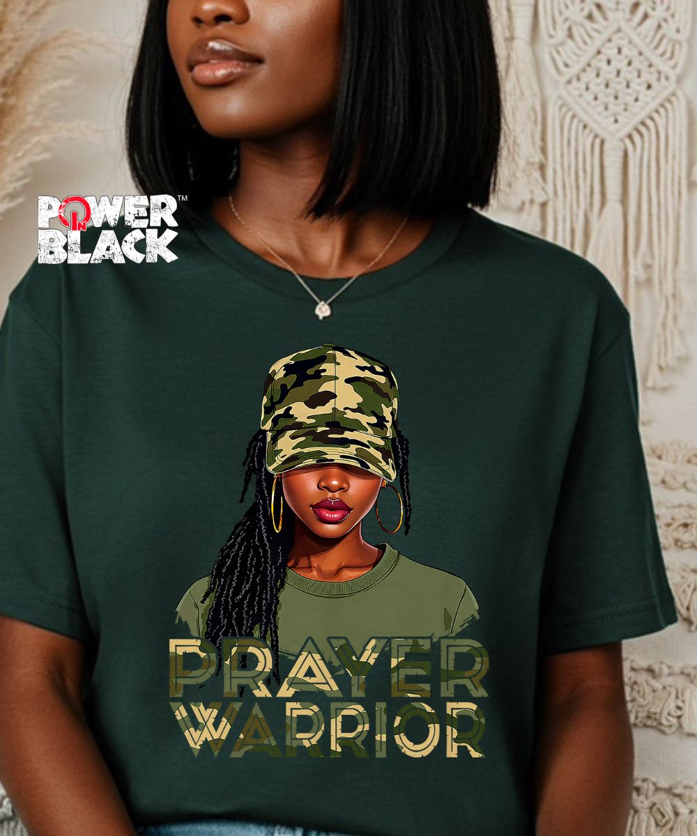 Camo Prayer Warrior  - ONE DAY SALE