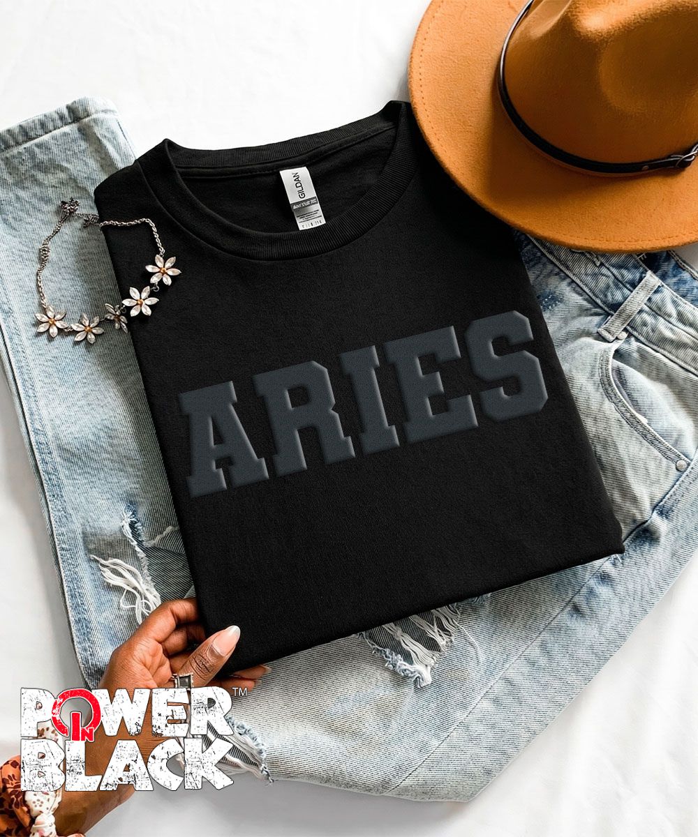 Puff Aries (Black Puff Design)