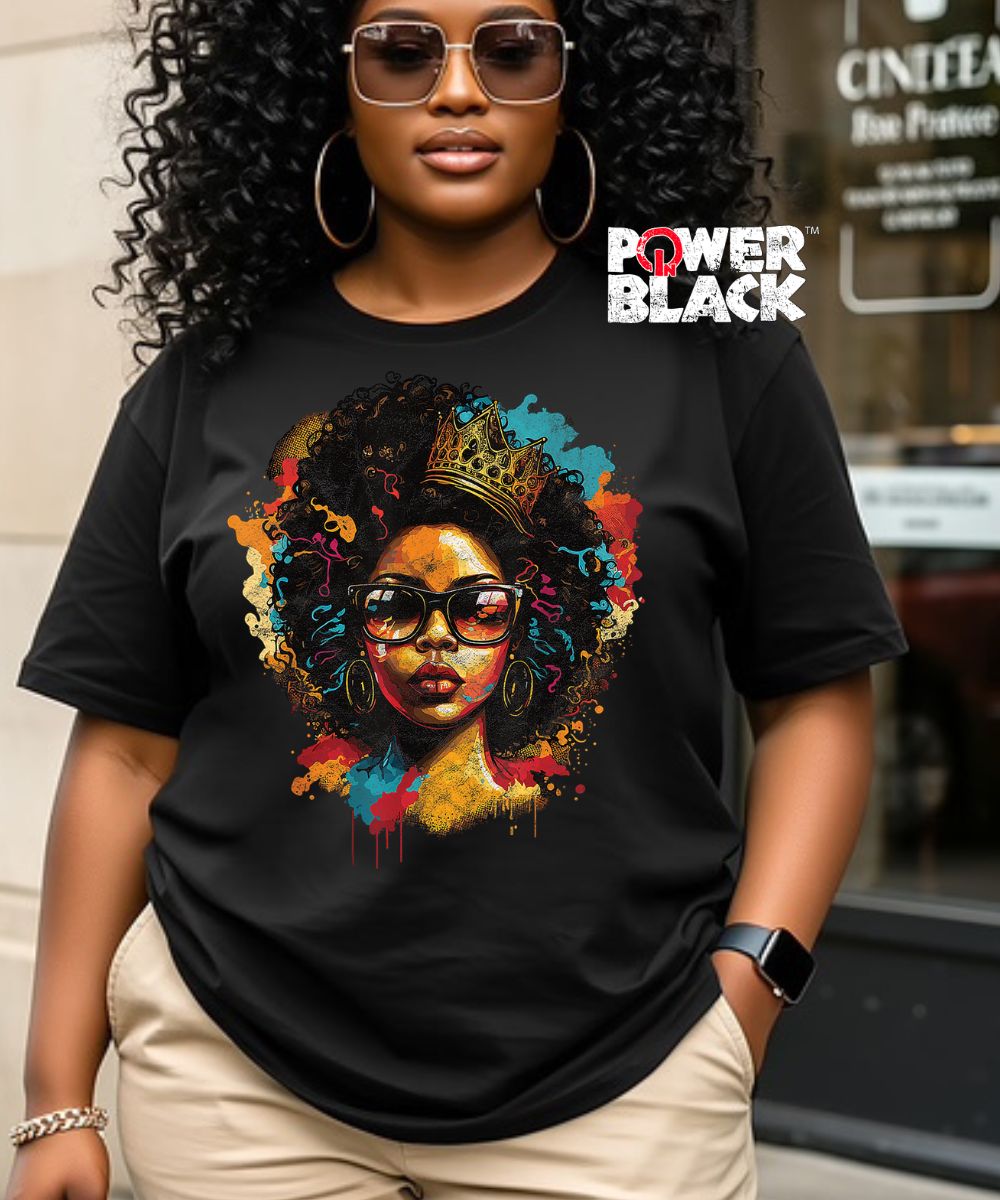 Colorful Queen (Distressed Design)