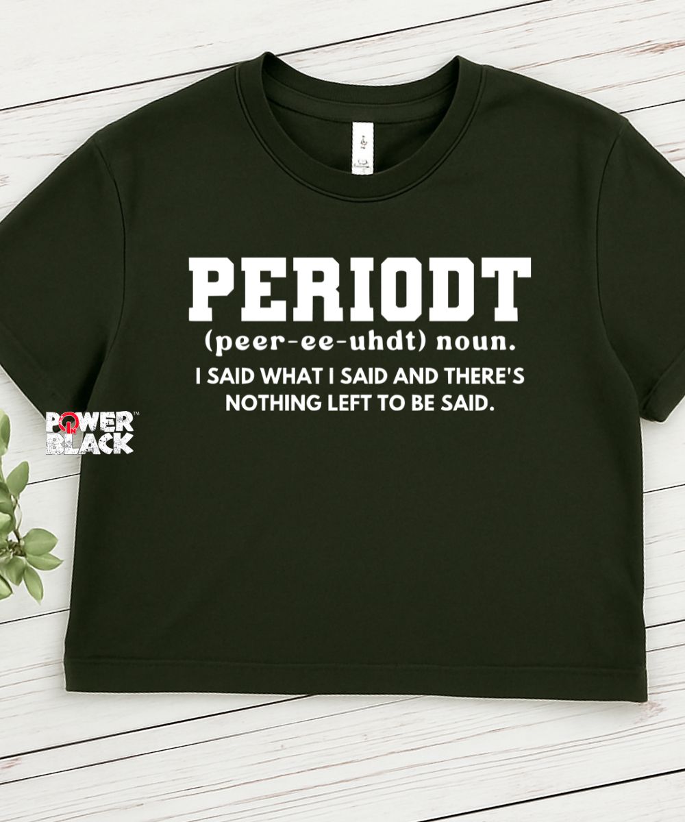 Periodt Crop Top