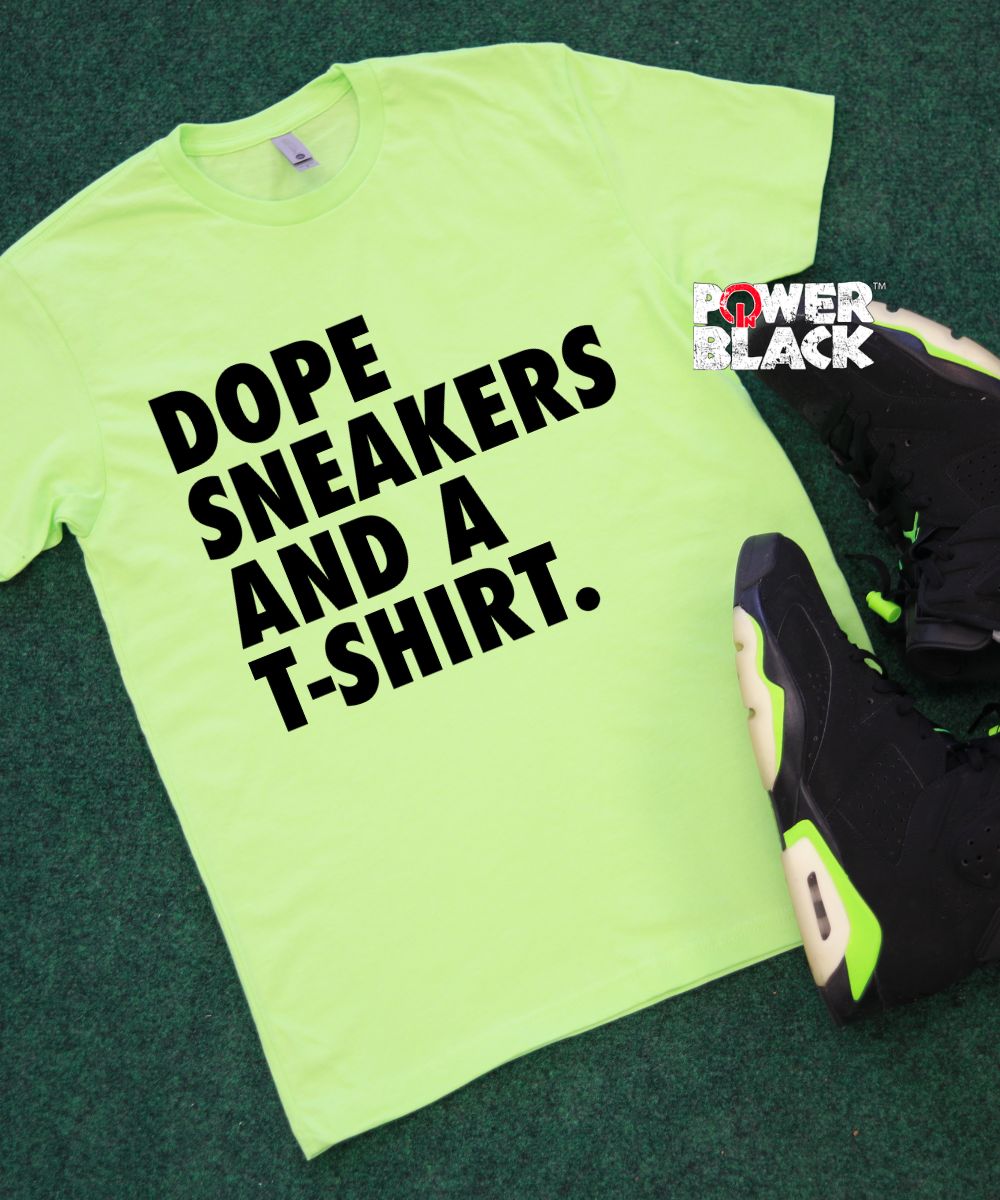 Dope Sneakers & A T-shirt