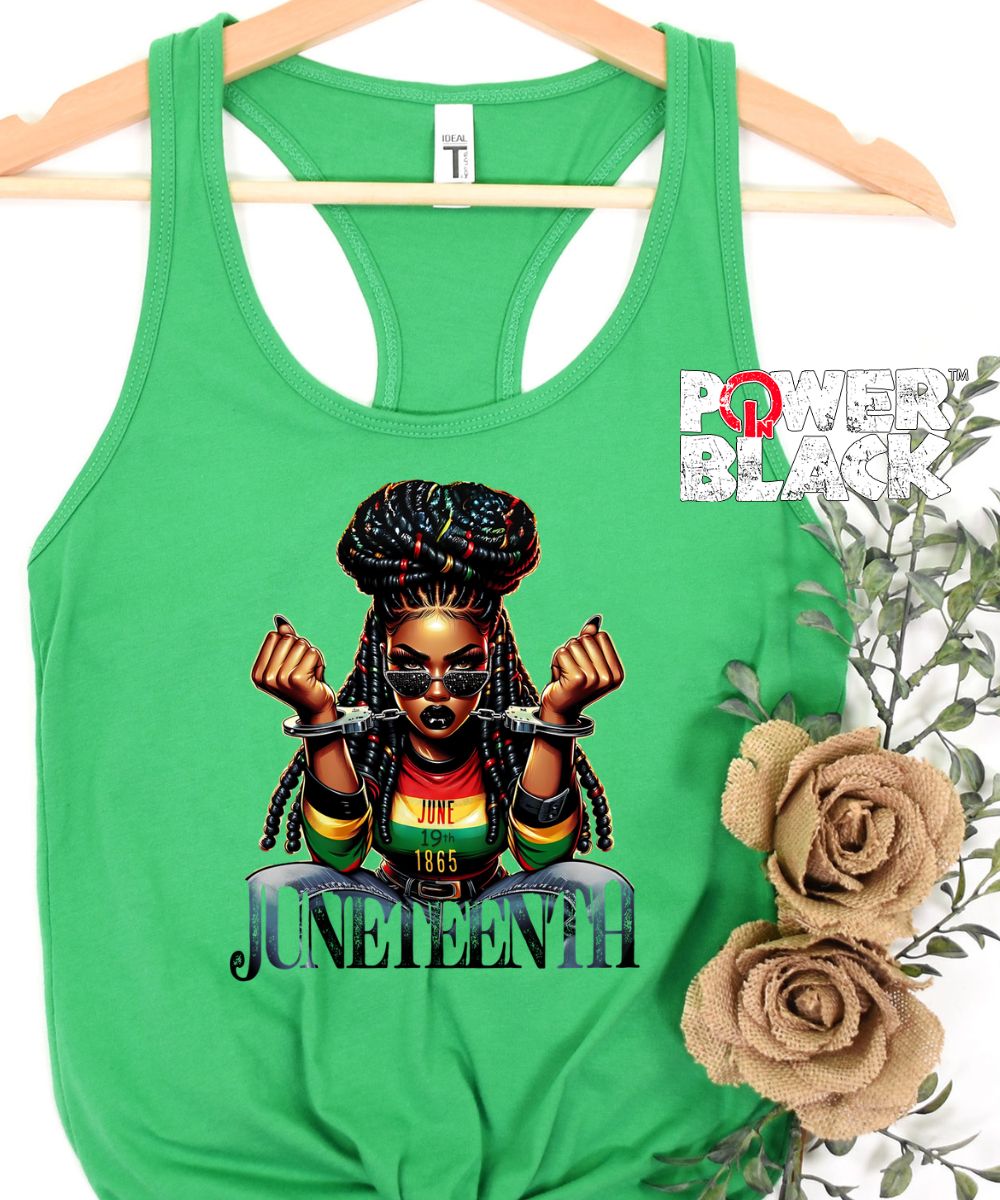 Black Girl Juneteenth Tank