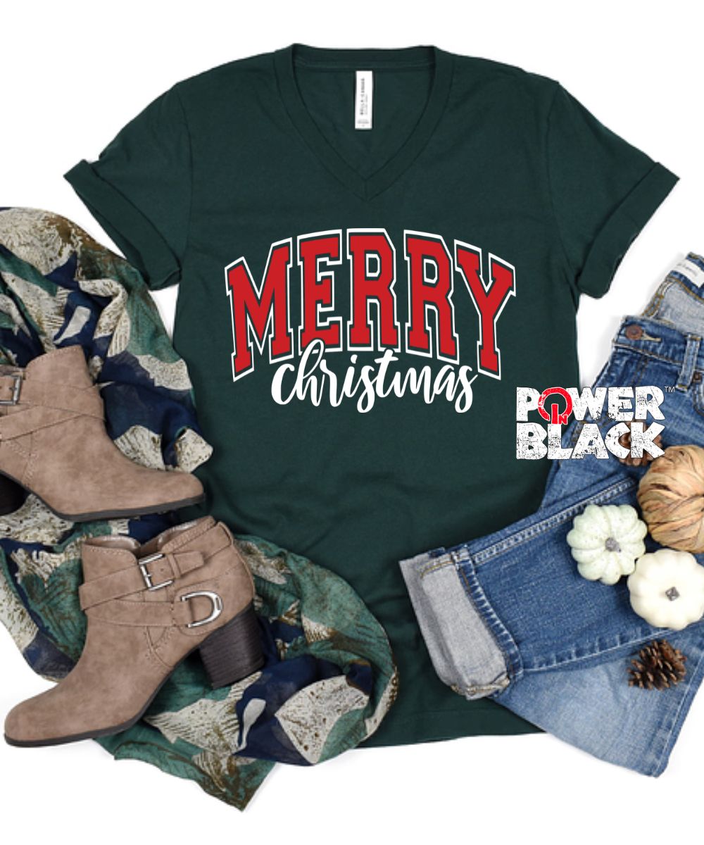 Varsity Merry Christmas  - ONE DAY SALE