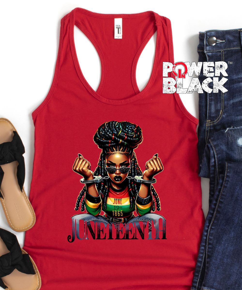 Black Girl Juneteenth Tank