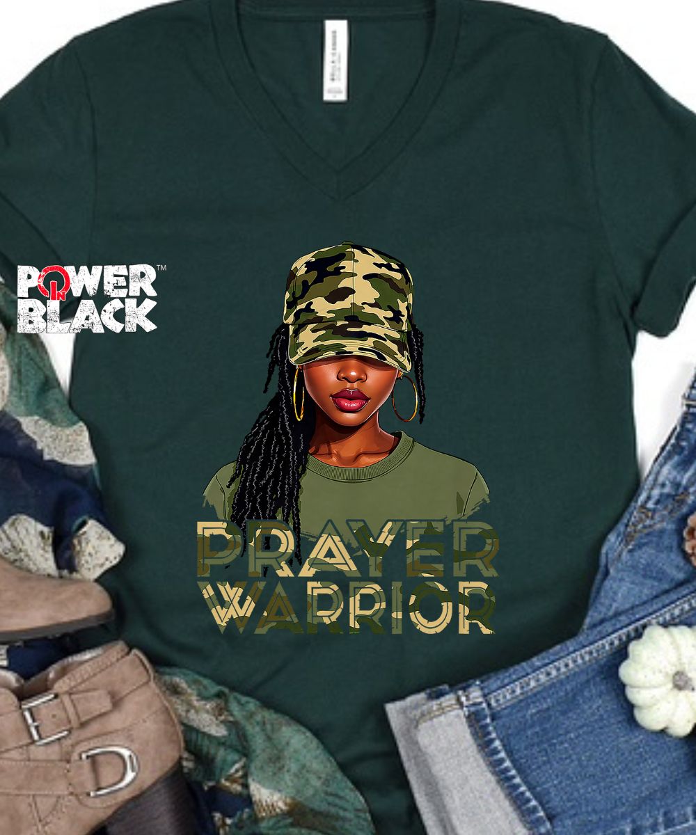Camo Prayer Warrior  - ONE DAY SALE