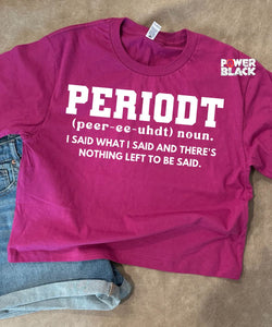 Periodt Crop Top