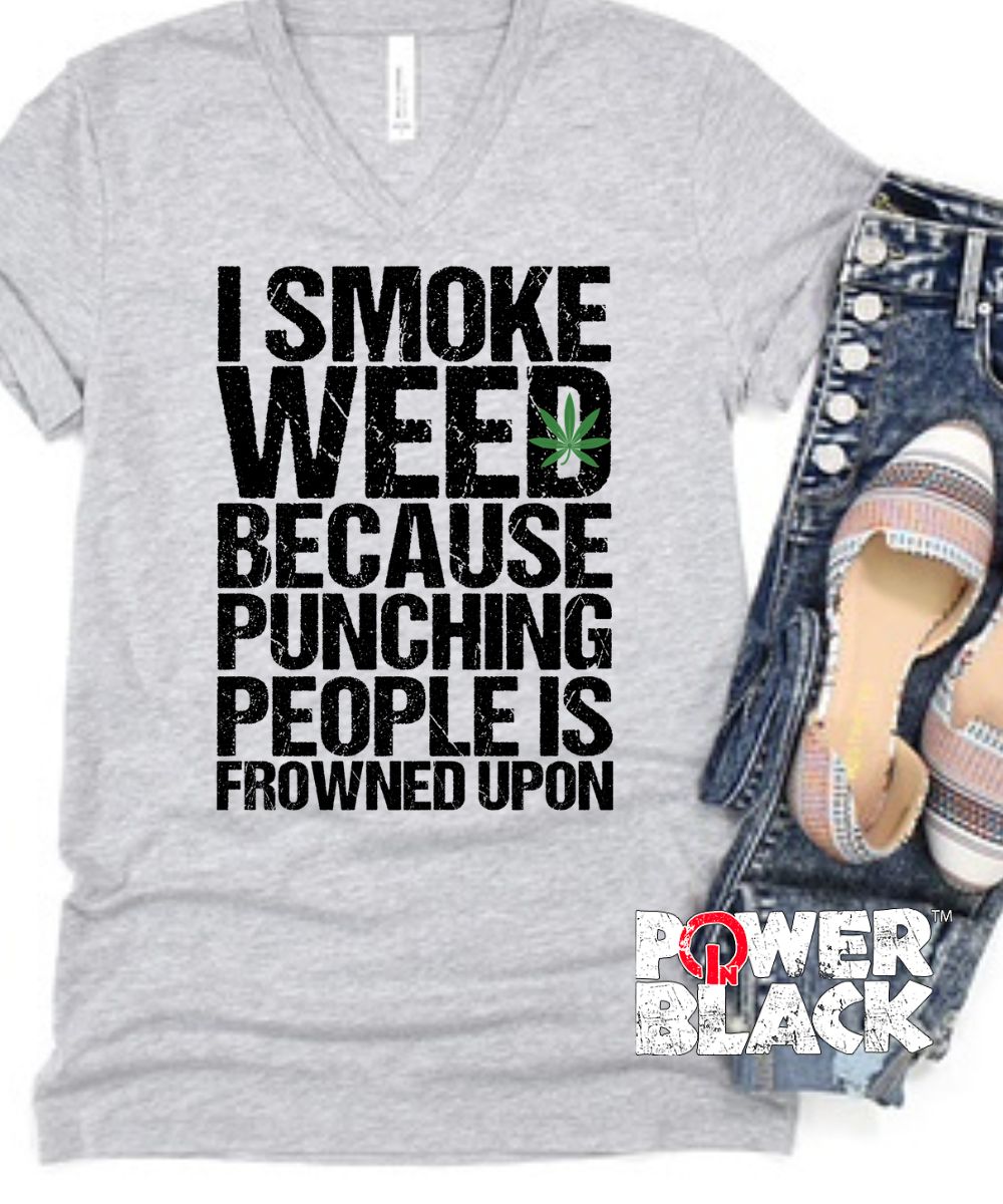 Frowned Upon (Distressed Design)