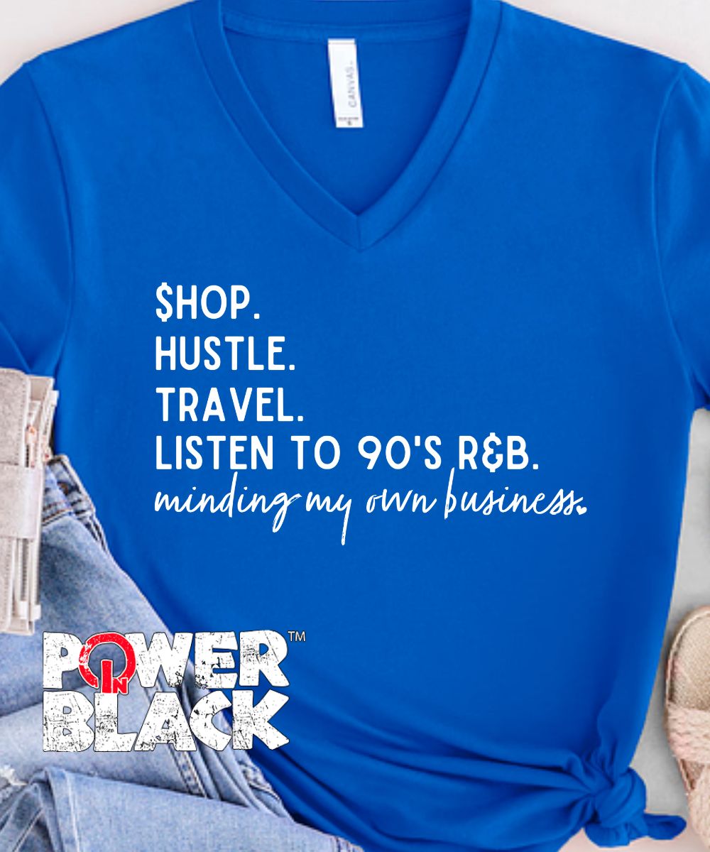 Shop. Hustle. Travel.