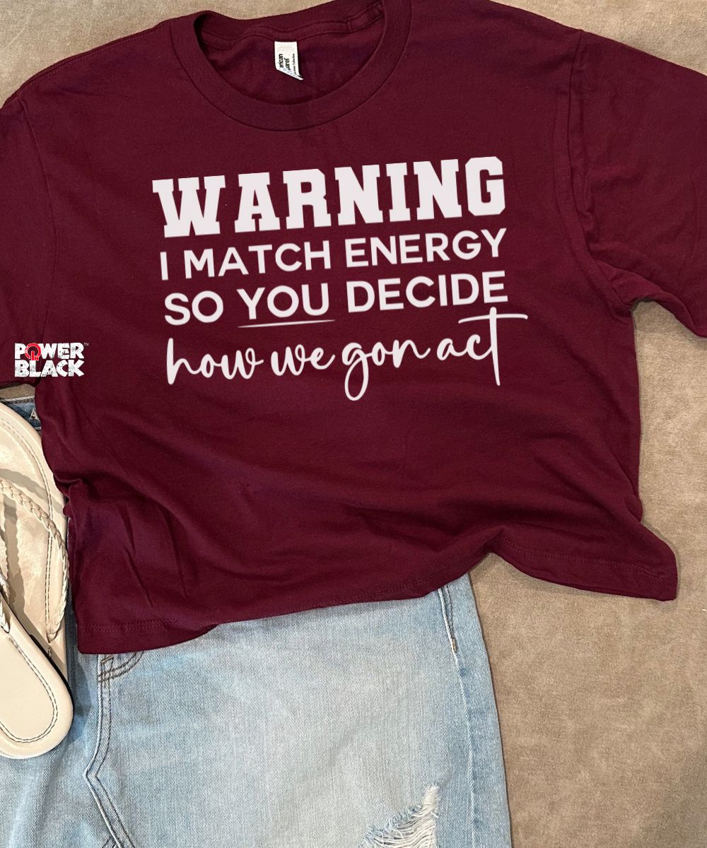 I Match Energy Crop Top