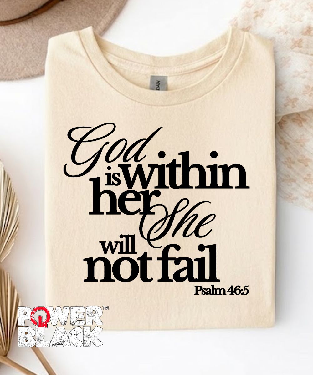She Will Not Fail