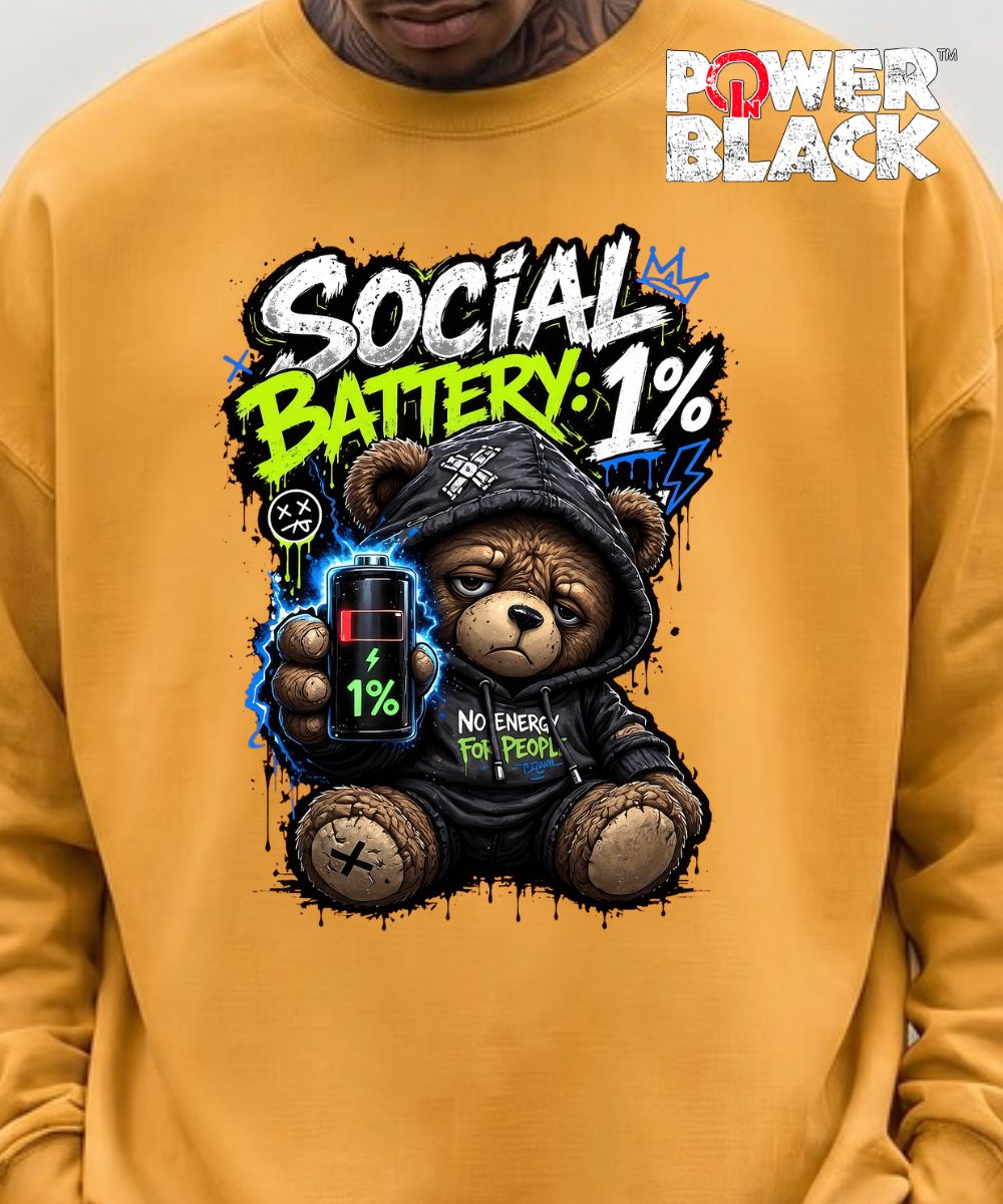 Social Battery Sweatshirt