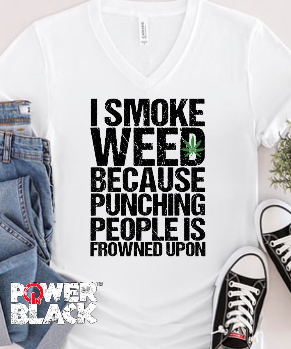 Frowned Upon (Distressed Design)