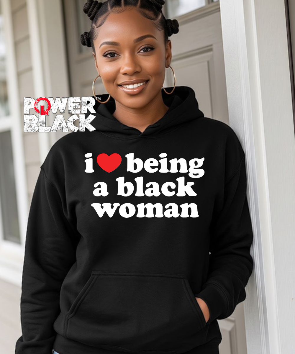 A Black Woman Hoodie
