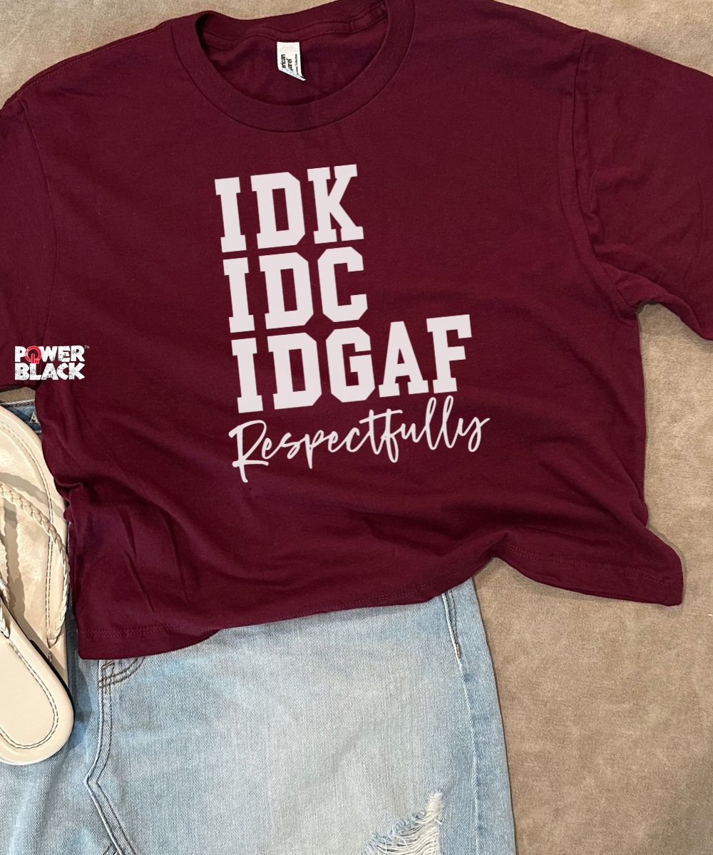 Respectfully Crop Top