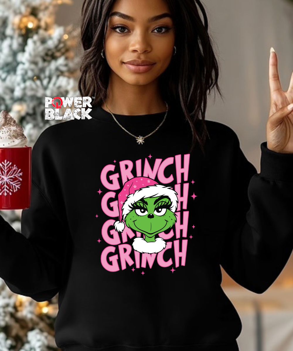 Pretty Grinch Sweatshirt  - ONE DAY SALE