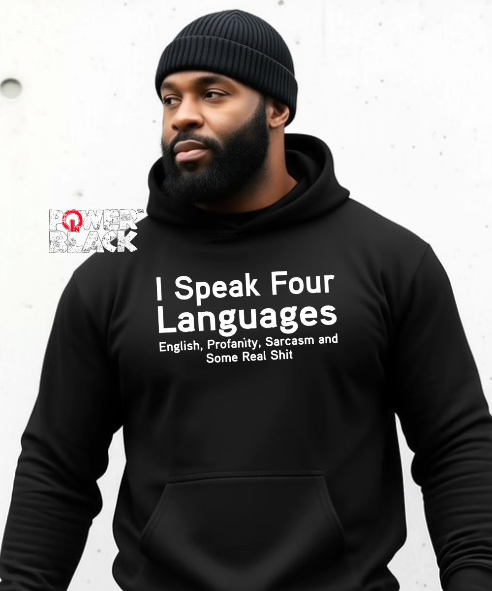 Four Languages Hoodie