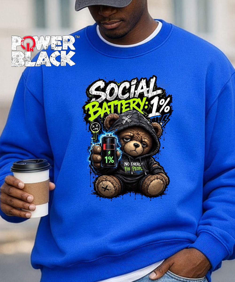 Social Battery Sweatshirt