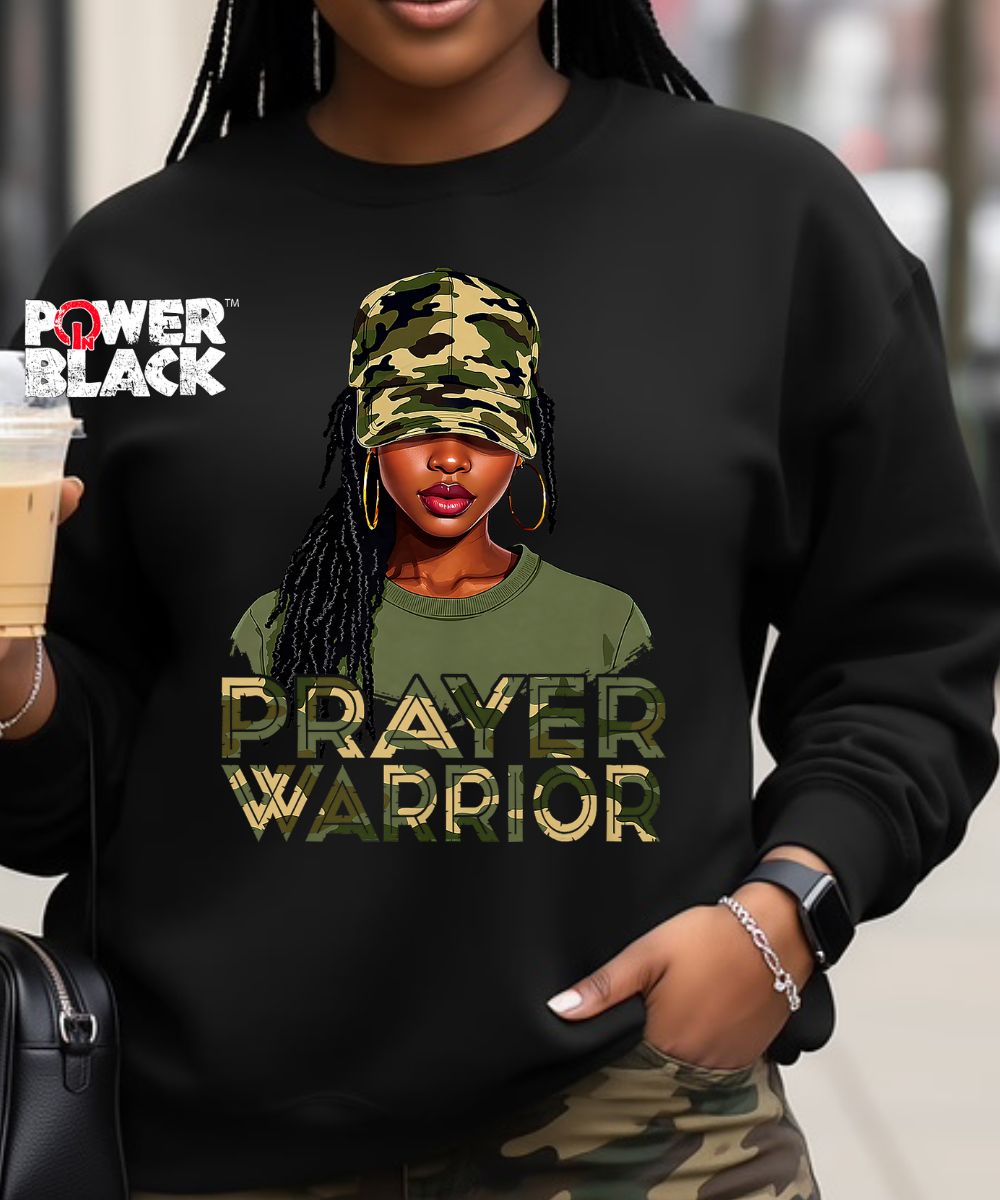 Camo Prayer Warrior Sweatshirt