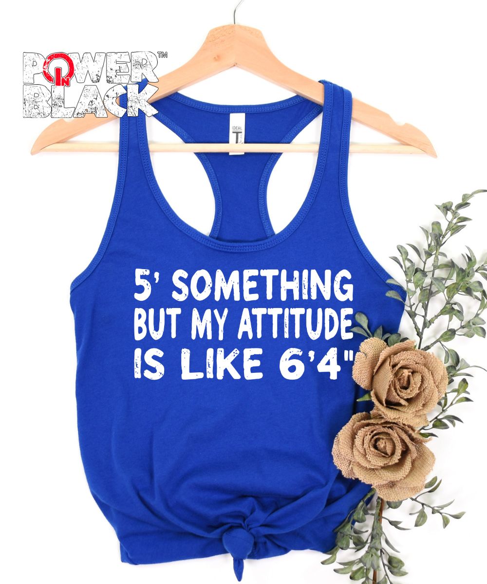 5 Foot Something (Distressed Design) Tank  - ONE DAY SALE