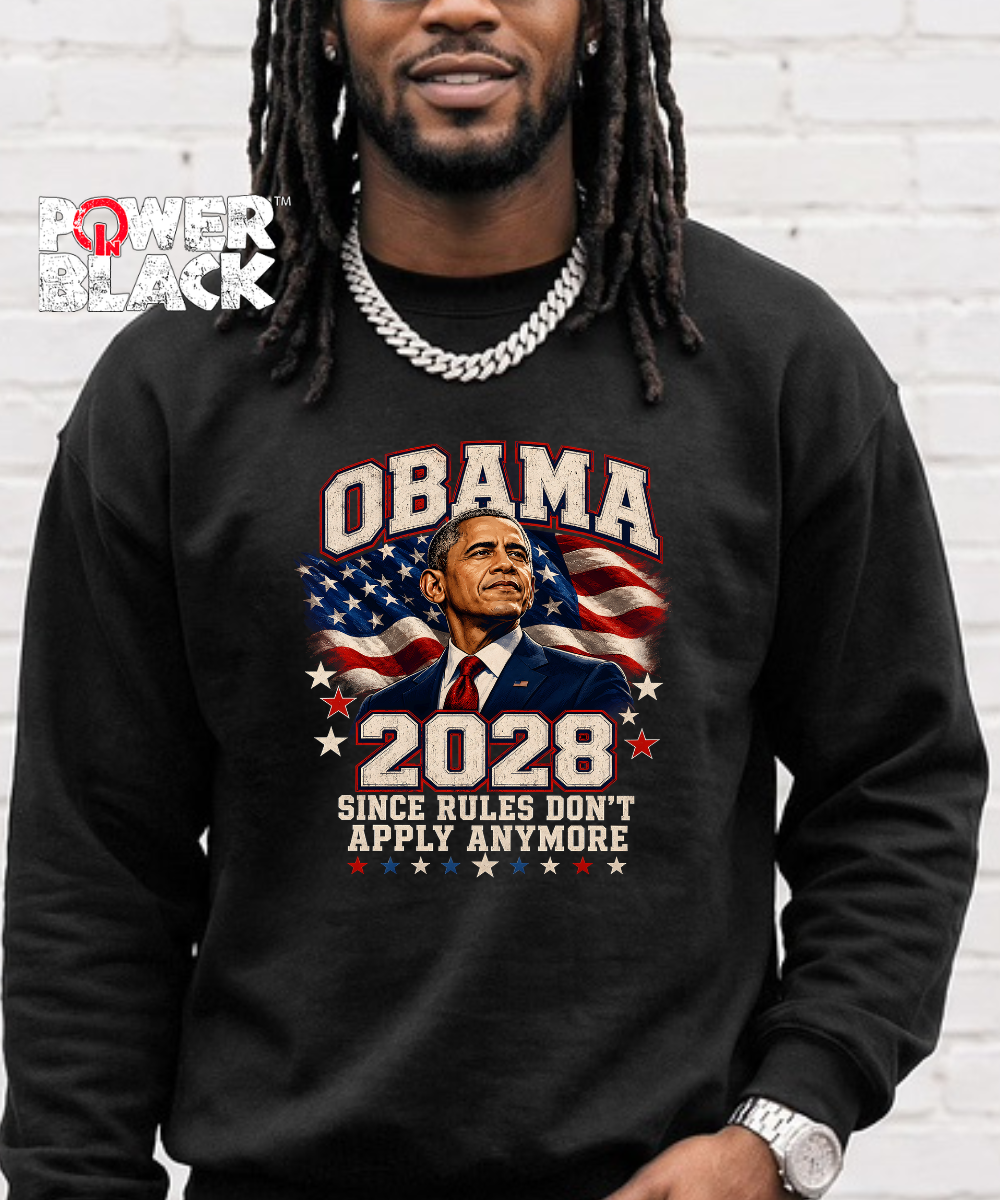 2028 Obama (Distressed Design) Sweatshirt