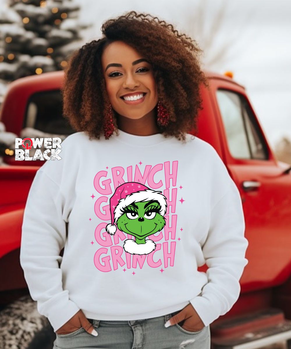 Pretty Grinch Sweatshirt  - ONE DAY SALE