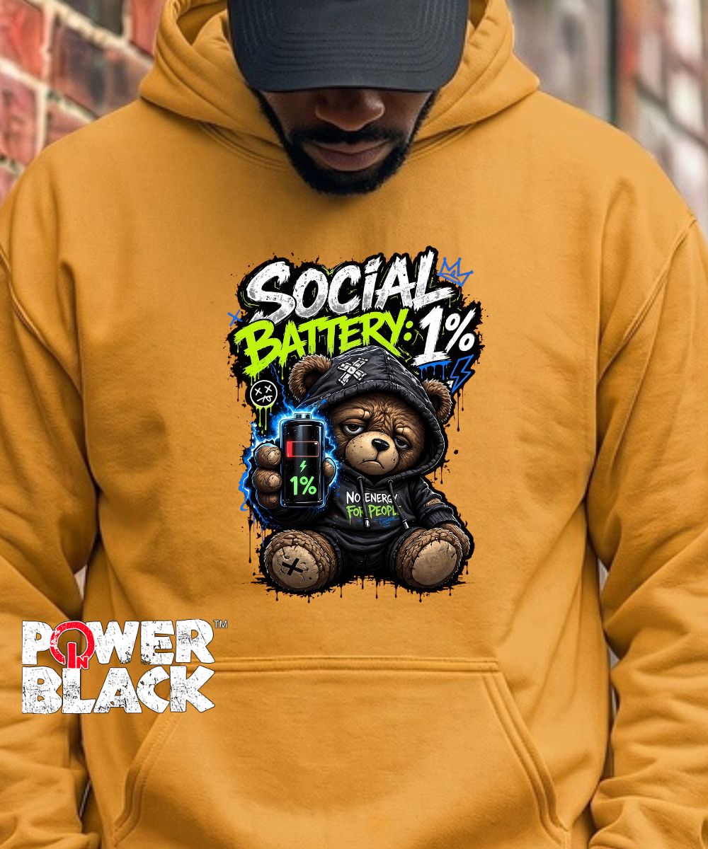Social Battery Hoodie
