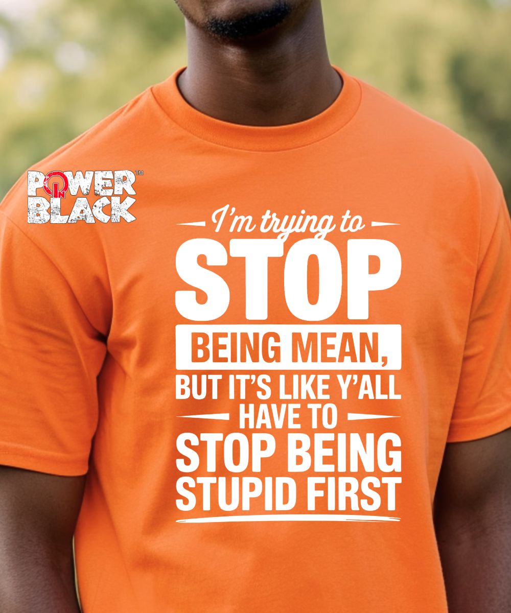 Stop Being Mean  - ONE DAY SALE