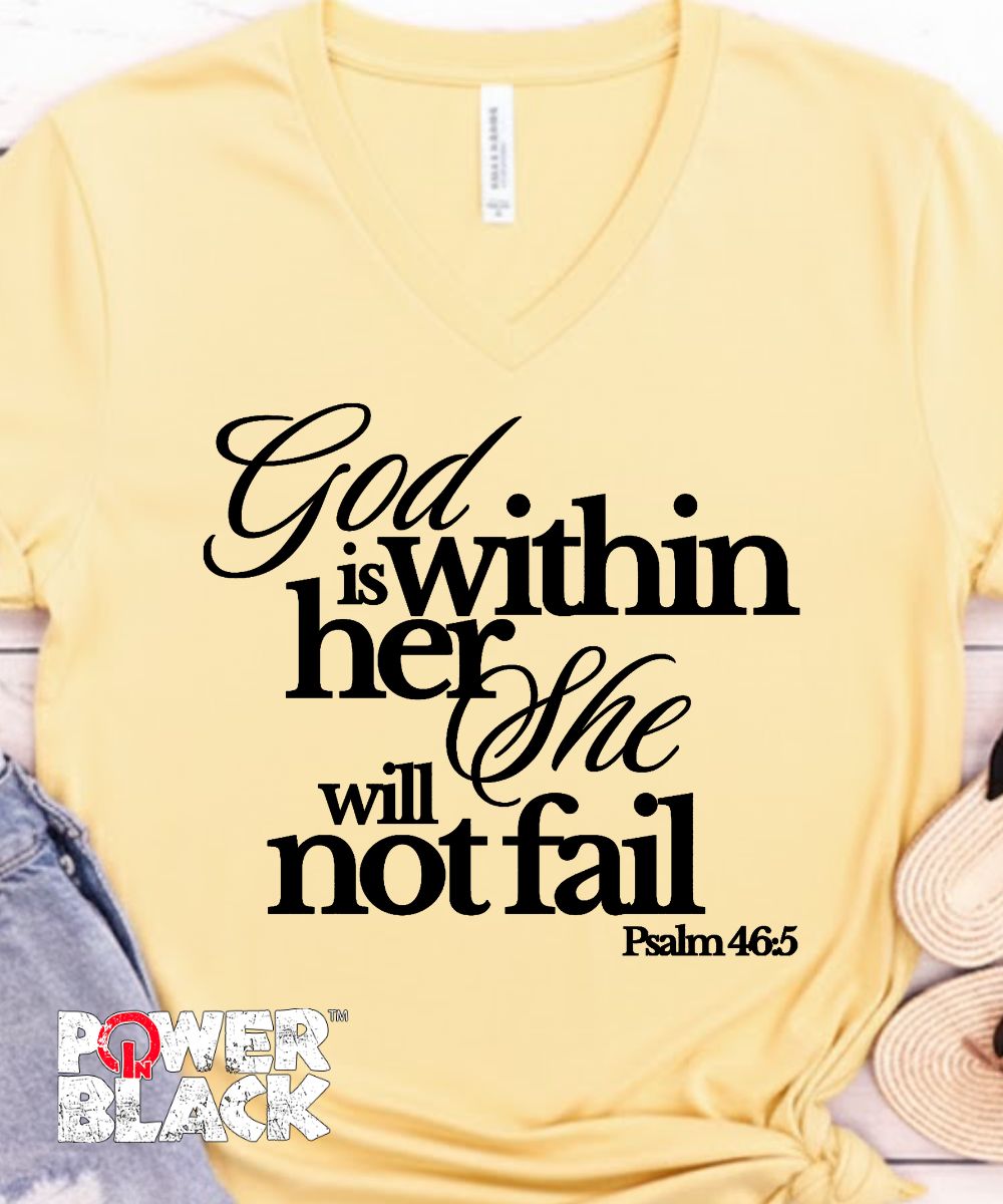 She Will Not Fail