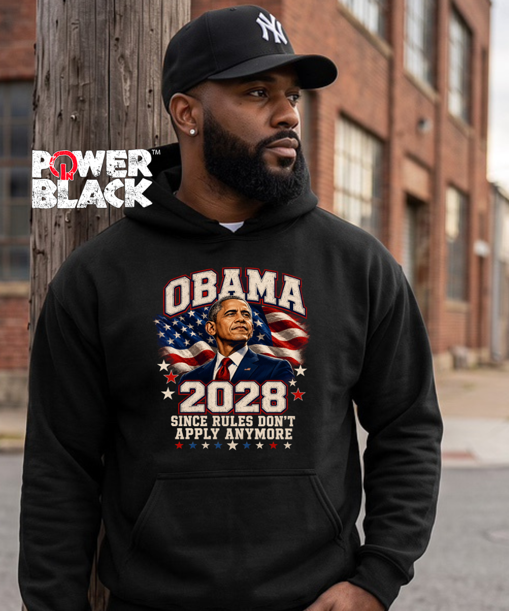 2028 Obama (Distressed Design) Hoodie