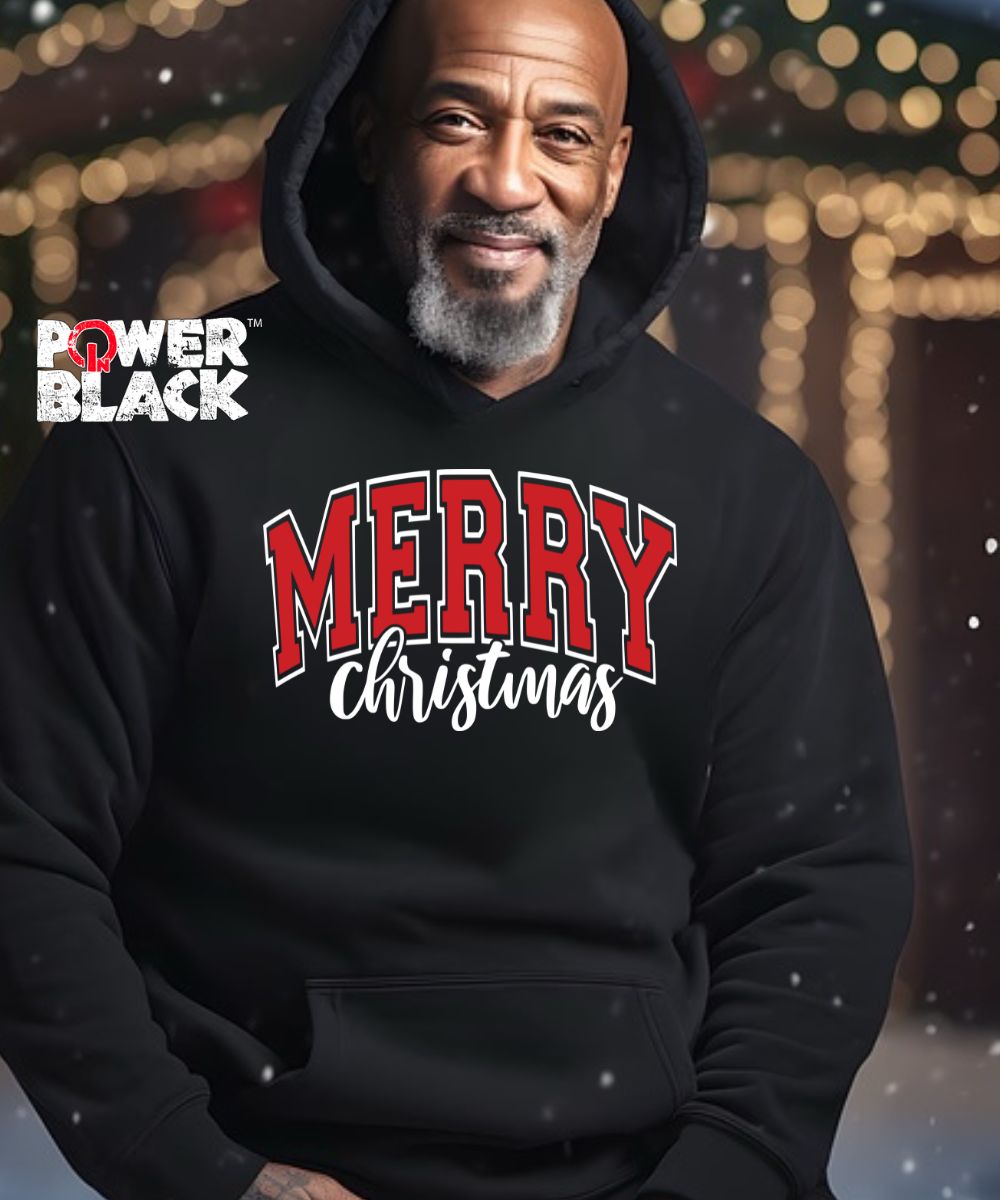 Varsity Merry Christmas Hoodie