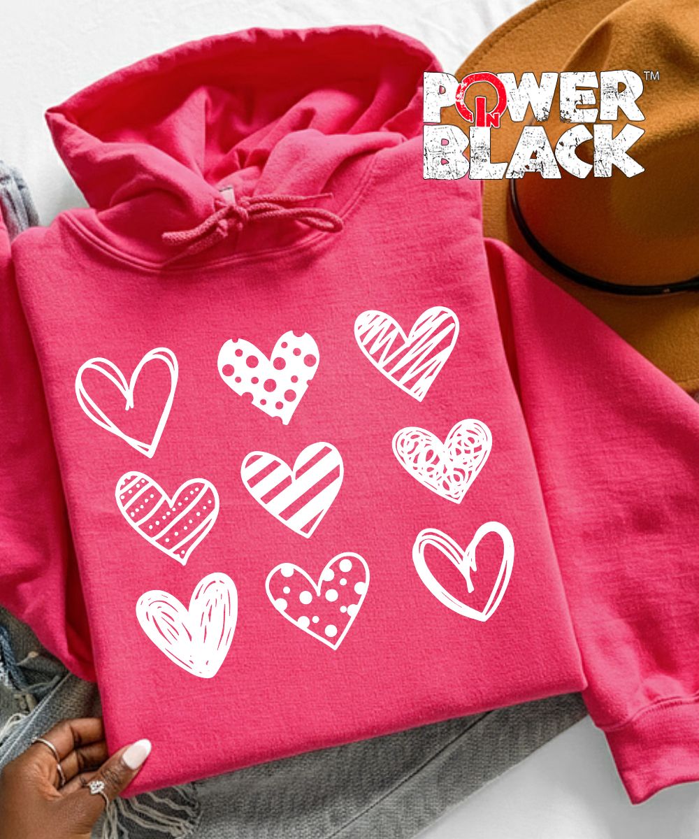 9 Hearts Hoodie
