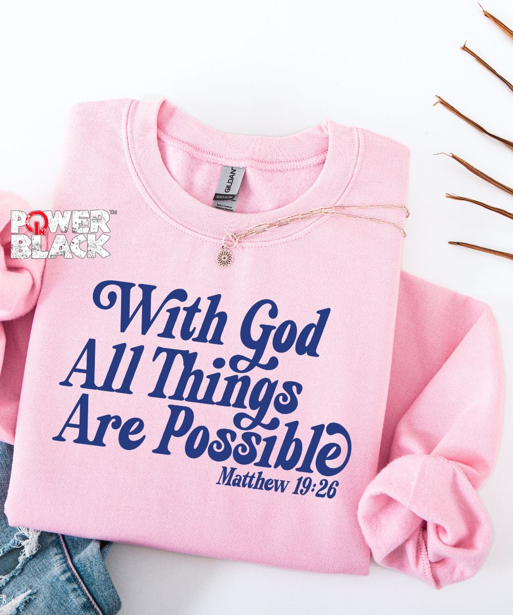 With God Sweatshirt