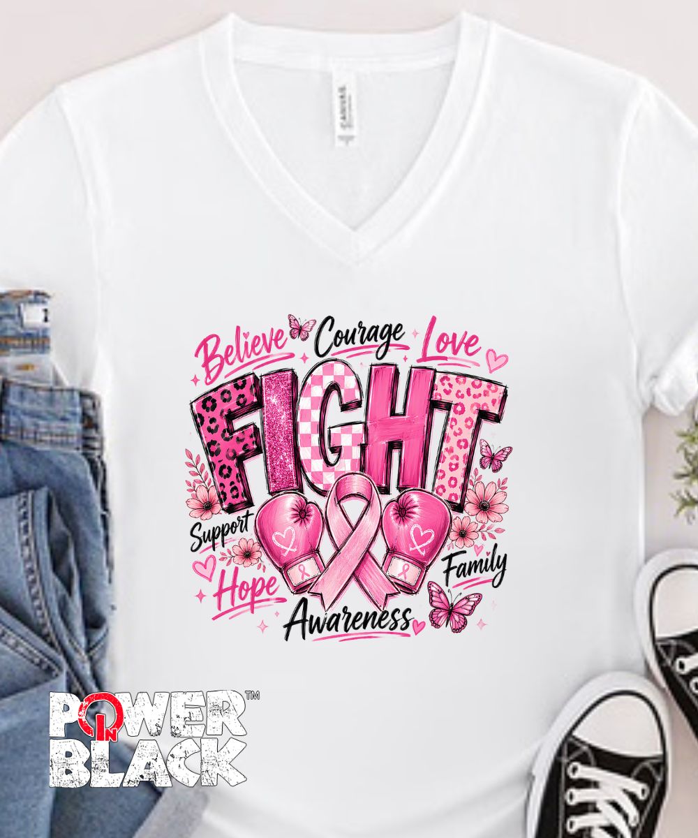 Believe. Courage. Love. Fight.